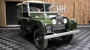 Driving the Series 1 Land Rover Classic 4x4
