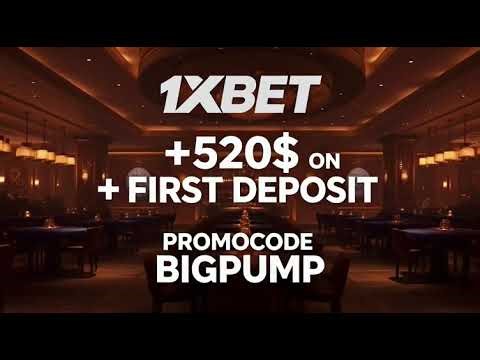 Unlock $520 Bonus at PROMO CODE 1XBET BIGPUMP! Bet on Sports and Play Casino Games Now!