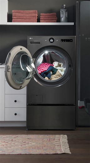 Our LG WashCombo® All-in-One is busting the biggest myths when it comes to washer-dryer combo machines! One machine that washes AND dries in under 2 hours*, saving space and energy. Our holiday to-do list will be done in no time! ✨ #LG #LifesGood #LGHomeAppliances #LGWashCombo #SmartLaundry *Based on independent testing in Wash Dry cycle with Dryer on Energy Saver mode, 10 lb. DOE standard load (October 2023). Cycle time may vary depending on load type/weight. La laveuse-sécheuse tout-en-unᴹᶜ de
