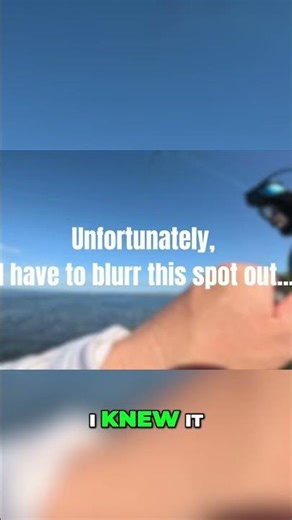 Red Fish Alert! Fisherman's Exciting Catch & Blurred Fishing Secret #shorts