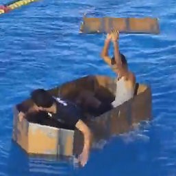 Live Video Replay: Cardboard Boat Challenge - Bernews