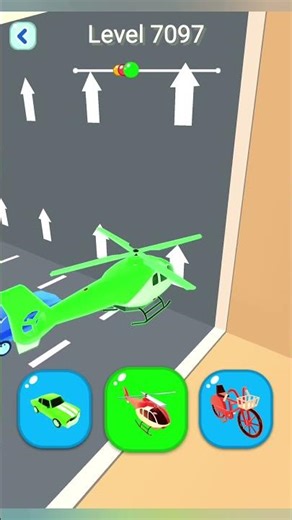 Shape shifting2 game level #7097 hyper casual game #shapeshifting #gameplay #gaming #shortvideo...