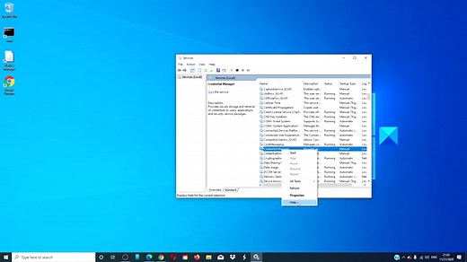 Error 1061, The service cannot accept control messages at this time