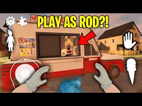 Playing as ROD in ICE SCREAM 3?! - Ice Scream 3 New Glitch
