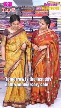 MUL SILK SAREES COLLECTION | KOTHAPET STORE ANNIVERSARY SALE | 40% TO 50% DISCOUNTS