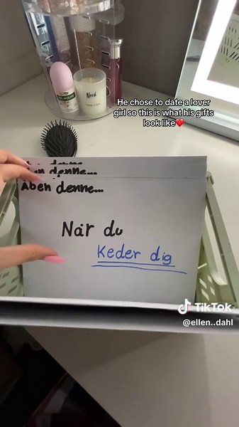 Kærlighedens gaver til en kæreste