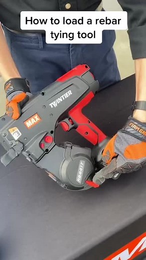 How to Load a Rebar Tying Tool