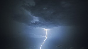 Lightning Strike at night within clouds - Free Stock Video