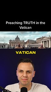 Preaching TRUTH in the Vatican 😳 #reels #God #Jesus #Christian #Gospel #Catholic | Evangelist German Brynza