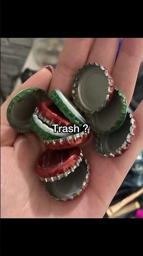 From trash to treasure series | Part 2 | Bottle caps Art and Craft ideas #art #craft #bottlecapcraft