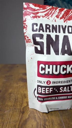 Carnivore Snax Chuck: Meat Snack That Makes Taste Buds Dance! #shorts