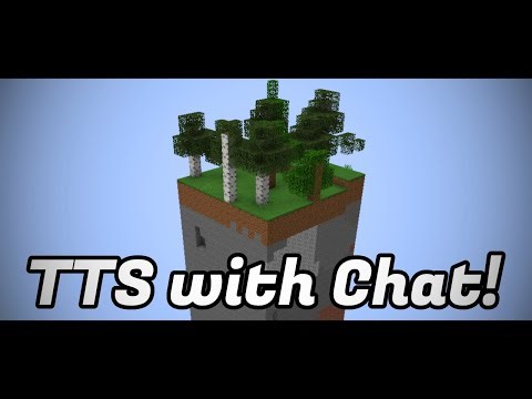 Mining an ENTIRE Minecraft Chunk While You Guys Annoy Me with TTS