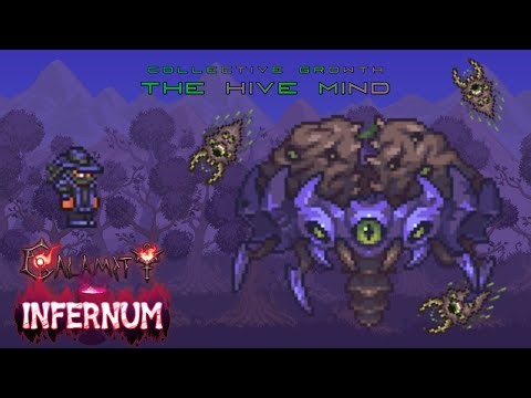 Infernum Hive Mind with Summoner | Terraria Calamity Mod