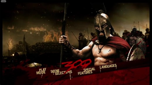 Opening to 300 (2007 US DVD) (Disc 1)