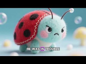 Lulu the Ladybug and the Stormy Day | Courage Story for Kids