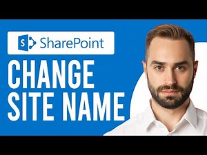 How to Change SharePoint Site Name (How to Change SharePoint Site Title)