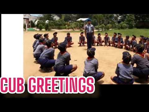 CUB GREETINGS / CUB BULBUL /SCOUTS AND GUIDES/ PRAVESH/ DYB / DO YOUR BEST / Manas Ranjan Darjee