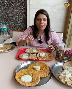 Ordered Every Paratha at Amrik Sukhdev Dhaba 🔥👌 | Sadi Gaddi