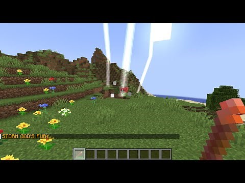 Minecraft Percy Jackson Mod Item Showcase