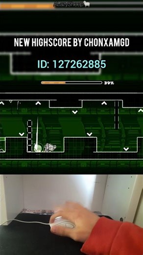 New Highscore by chonxamGD — smooth layout and quick timing hits #gd #geometrydash