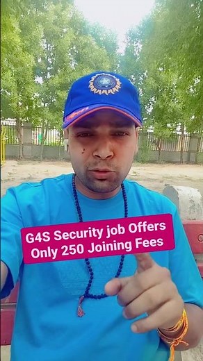 G4S Security Guard job Vacancy Update offer joining Process how to apply duty salary
