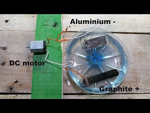 Aluminium Graphite Battery (with Saltwater)