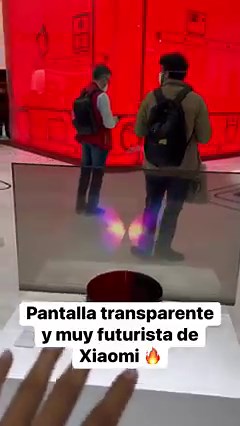2.3M views · 116K reactions | La primer pantalla TRANSPARENTE y muy FUTURISTA de Xiaomi | Techmex | Facebook