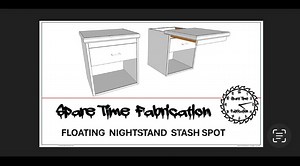 Floating Nightstand Stash Spot - Etsy