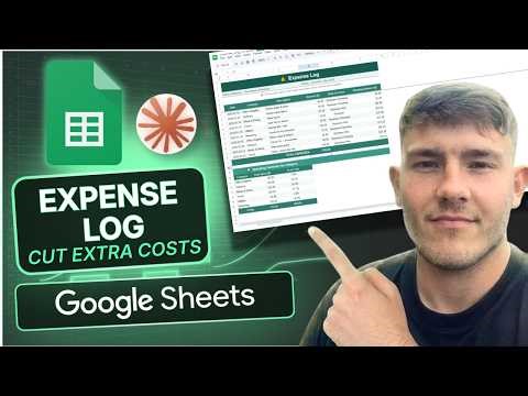 How to Create an Expense Log in Google Sheets with Claude AI (No Skills Needed!) (2026)