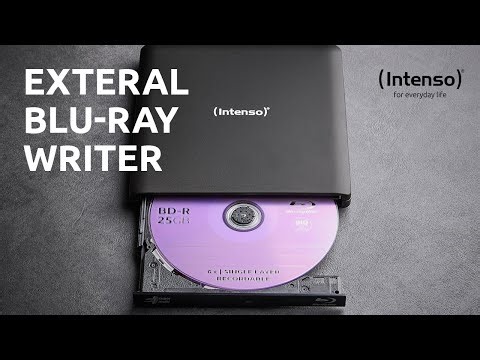 Intenso External Disc Drive EOD-500BD Slim | External Blu-ray Writer – Slim & Powerful