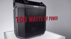 Take the fun with you wherever you go. Block Rocker Plus has everything you need to transform any get-together into a truly memorable occasion! With its powerful 8-inch 2-way speaker powered by a 100-watt dynamic amplifier, the sound is rich, vibrant and lifelike. Stream music wirelessly from any Bluetooth®-enabled device and manage your tunes easily with play/pause, next/back track controls. Learn More: http://bit.ly/2TPPYDc | ION