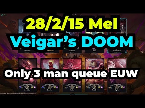 Mel 28/2/15 Veigar's Doom ft. Volibear Cho'gath