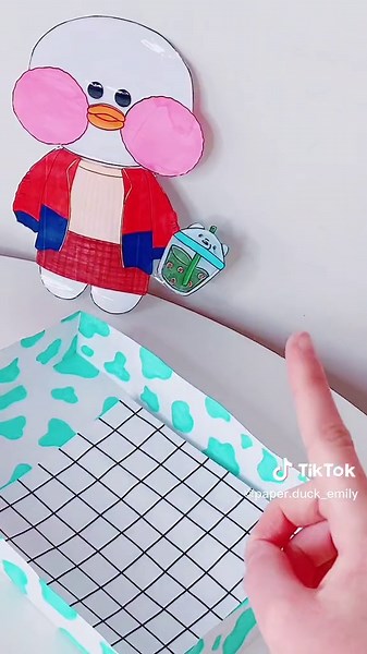 DIY Paper Duck Bed Tutorial