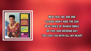 YT:https://youtu.be/viQKs_TMPuo Hawaiian Wedding Song by Elvis Presley Album: Blue Hawaii Spotify: https://open.spotify.com/track/6T531L... Hawaiian Wedding Song Lyrics: This is the moment I've waited for I can hear my heart singing Soon bells will be ringing This is the moment Of sweet Aloha I will love you longer than forever Promise me that you will leave me never Here and now dear, All my love, I vow dear Promise me that you will leave me never I will love you longer than forever U-a, si-la 