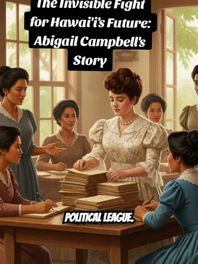 The Invisible Fight for Hawai'i's Future: Abigail Campbell's Story Hawaiian Sovereignty Decolonize Hawai'i Kanaka Maoli Suppressed History Occupied Hawai'i Hawaiian Culture Hidden Hawai'i Indigenous Rights Abigail Campbell Hawaiian Annexation President of the Hawaiian women's political league Native Hawaiian Woman #sovereignhawaii #DecolonizeHawaii #HawaiianCulture #AbigailCampbell #HawaiianAnnexation
