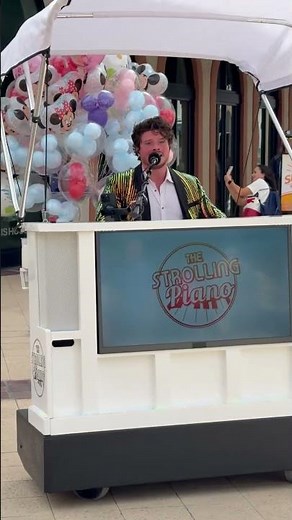 Disney Springs Piano Man Played MULAN!