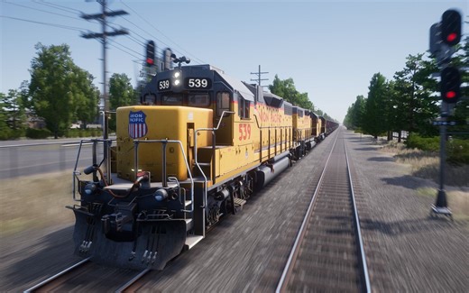 【模拟火车世界】干货来了！美国SD40-2内燃机车重联操作演示