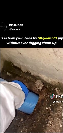 Repairing 50-year-old pipes without a single shovel? 🛠️✨ This is CIPP (Cured-In-Place Pipe) lining, and it’s one of the most satisfying examples of