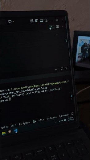 change python version in vscode #shorts