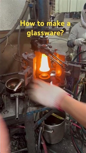 Watch how glass turns into artwork!