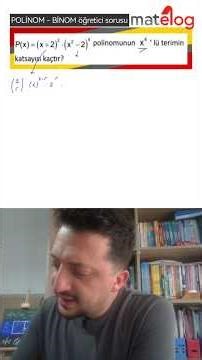 POLİNOM - Binom açılımı öğretici soru #aytmatematik #ykstavsiye #yks #math #mathematics #yks2026