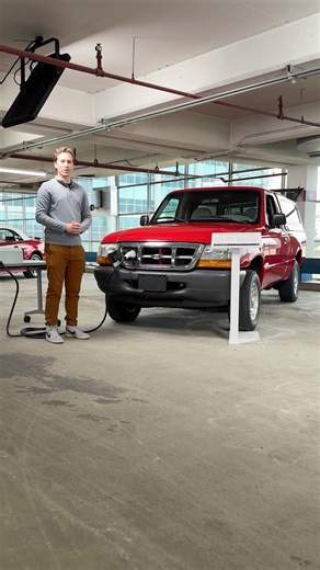 1.3M views · 16K reactions | We got a chance check out the 2000 Ford Ranger EV which is in Ford’s Heritage Fleet at Ford HQ in Dearborn, Michigan. The electric midsize pickup is in astoundingly good condition, it even has the original charging equipment still with it. The truck still operates today and can go around 40 miles on a charge. Should Ford make an electric version of the new Ranger? | Car and Driver | Facebook