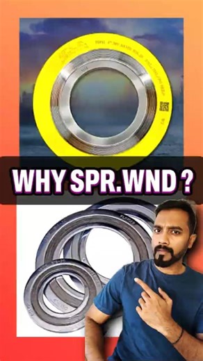 WHY SPIRAL WOUND GASKETS ARE WIDELY USED IN PIPING SYSTEM? #pipingdesign #oilandgas#design