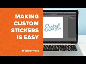 Making custom stickers is "Easy"