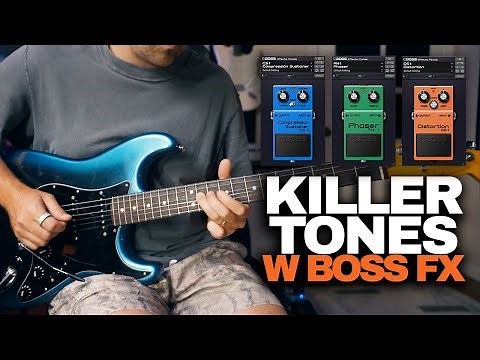Making Killer Guitar Tones with the Boss Effects Pedals Plugin