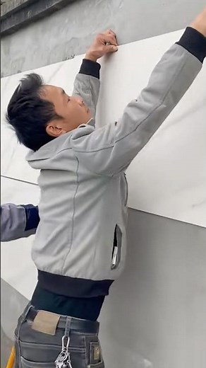 Installing Large Wall Tiles for a Modern and Durable Finish #satisfying @MNsmarttips