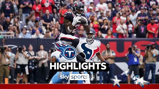 Tennessee Titans at Houston Texans | 2024 Week 12 NFL highlights