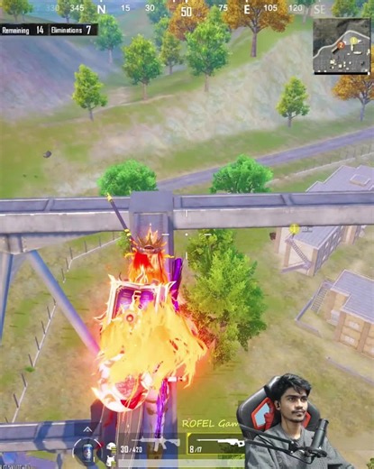 Solo vs squad 25 finish challenge in drop pubg mobile #pubgmobile