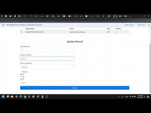 Google Sheets AppScript Point-of-Sale System | Cost-effective Inventory Management Solution
