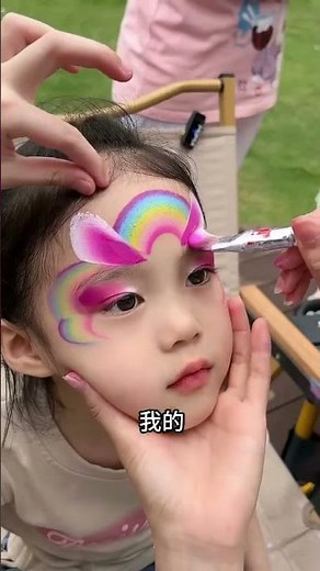 Children's Unicorn Makeup Tutorial Is Here! #makeupartist #makeup #facepainting